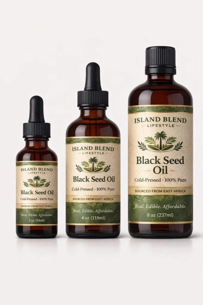 Island Blend Black Seed Oil