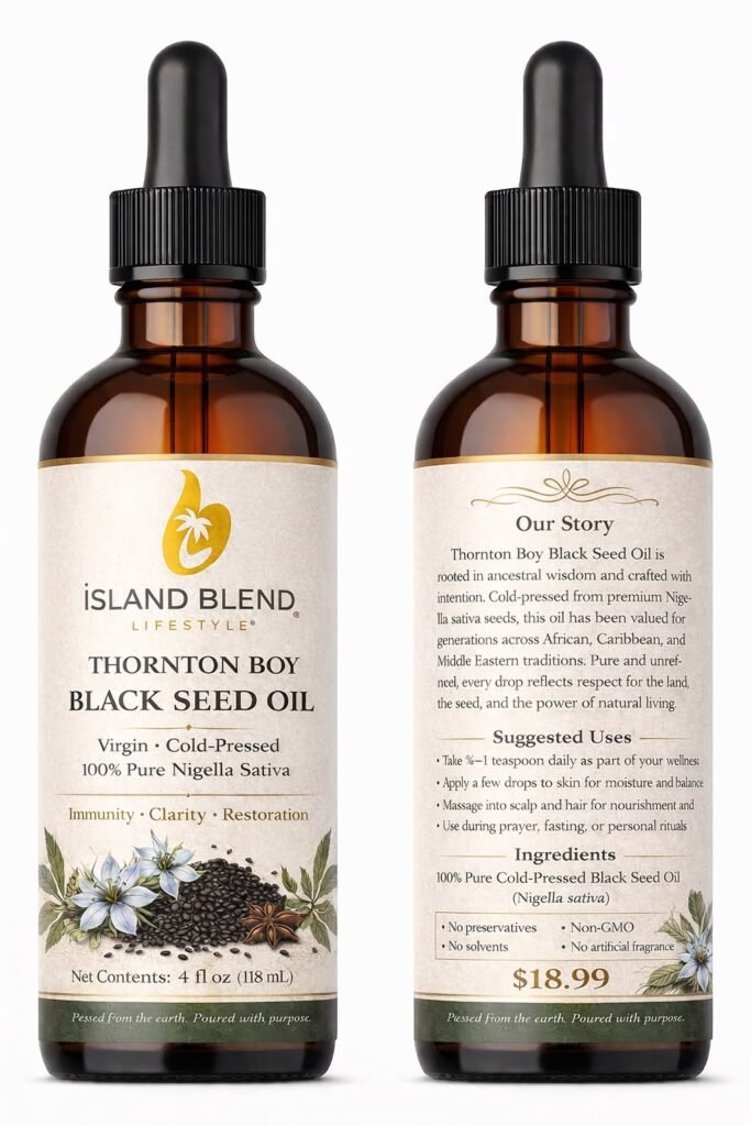Island Blend Jamaican Black Castor Oil